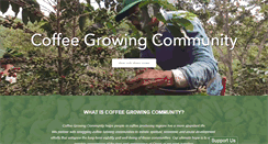 Desktop Screenshot of coffeegrowingcommunity.org